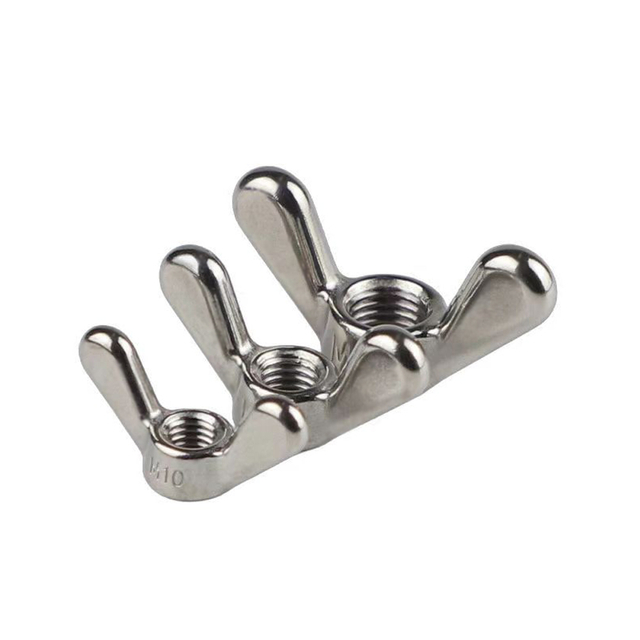 Custom Stainless Steel Wing butterfly Nut M10 M12 M16