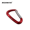 High Load-bearing Outdoor Metal 7075D 48*80 Automatic Lock Aviation Aluminum Rock Carabiner Hook