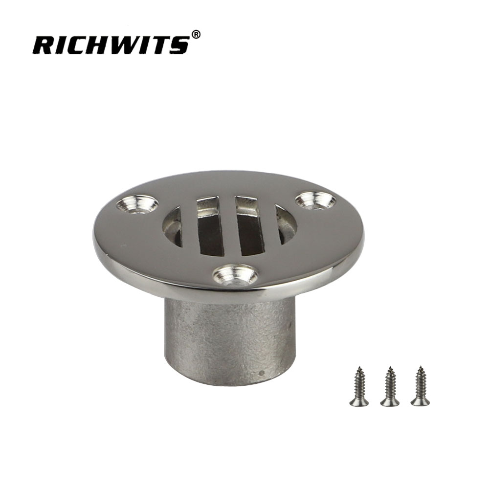 Marine Hardware Tank Vent Boat Thru Hull Fitting Deck Floor Drain 25mm