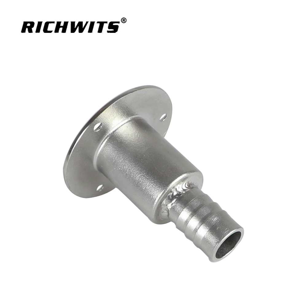 Marine Heater Thru Hull Exhaust Skin Fitting 316 Stainless Steel Boat Latch