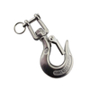 Stainless Steel Rigging Hardware Snap Hook Grade 304 Marine Jaw Type Swivel Crane Lifting Hooks