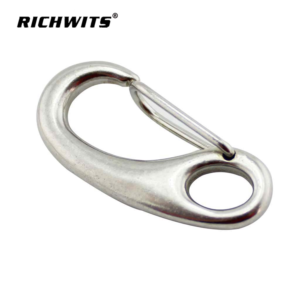 High Quality Snap Hook Shacklel Stainless Steel Egg Shape Spring Hook