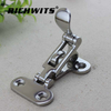 Marine Boat Deck Lock Hasp 316 Stainless Steel Lockable Hold Down Clamp Anti-Rattle Latch Fastener Boat Yacht Accessory