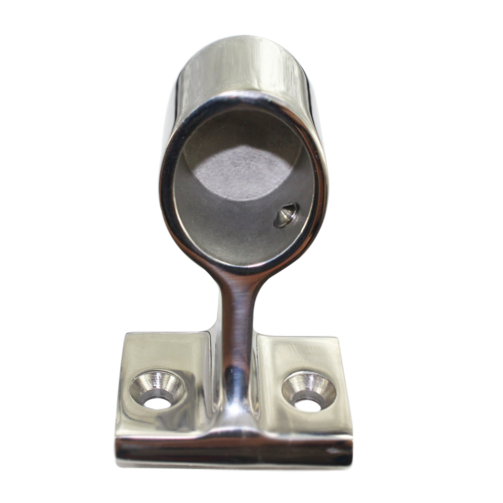 Marine Grade 316 Stainless Steel Boat Handrail Fitting Center Front Tail Stanchion