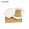 Round Deck Inspection Accessories Hatch Cover Plastic White Boat Screw Out Deck Inspection Plate for Boat Yacht Marine