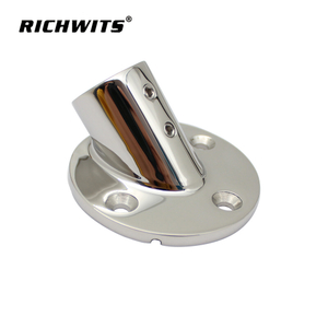 45 Degree Marine Accessories Rail Fitting Base 316 Stainless Steel Railing Base