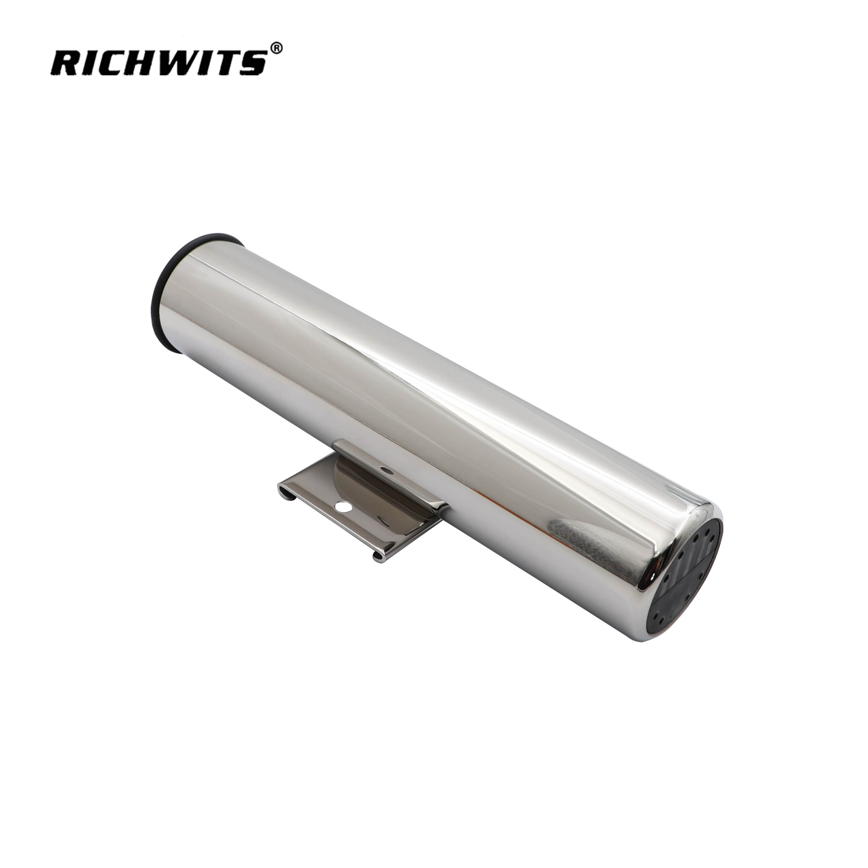 Stainless Steel Fishing Rod Cylinder, Fishing Rod Socket, Fishing Rod Yacht Accessories