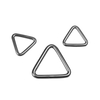 Triangle Buckle Slide Adjuster Metal Ring for Handbag Strap Buckle Adjustable