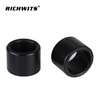 Black Rubber Fishing Rod Holder Tackle Cap Kit Fit for Rod Holder Pole Rest Rack Insert Protectors