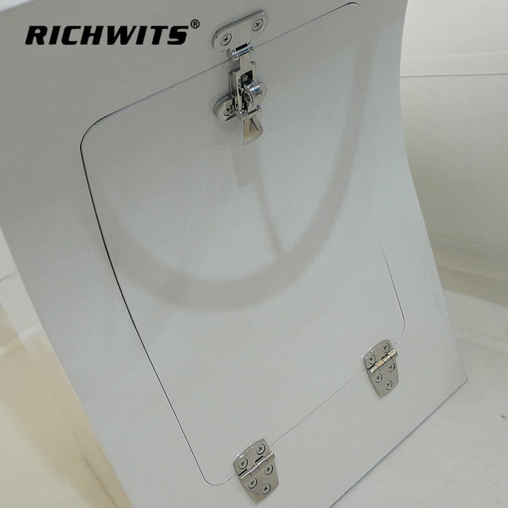 Marine Hardware 316 Stainless Steel Heavy Duty Casting Mirror Polish Door Butt Hinge for Boat Yacht