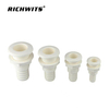 Boat Through Hull Connector ABS Plastic Thru Hull Bilge Pump Drain Vent Hose