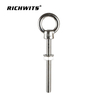 Manufacturers 316 Stainless Steel Lifting Long Shank Eye Bolts with Washer and Nut