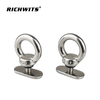 Rigging Hardware Screw Eye Hook Stainless Steel 316 Eye Screw Whit Plate