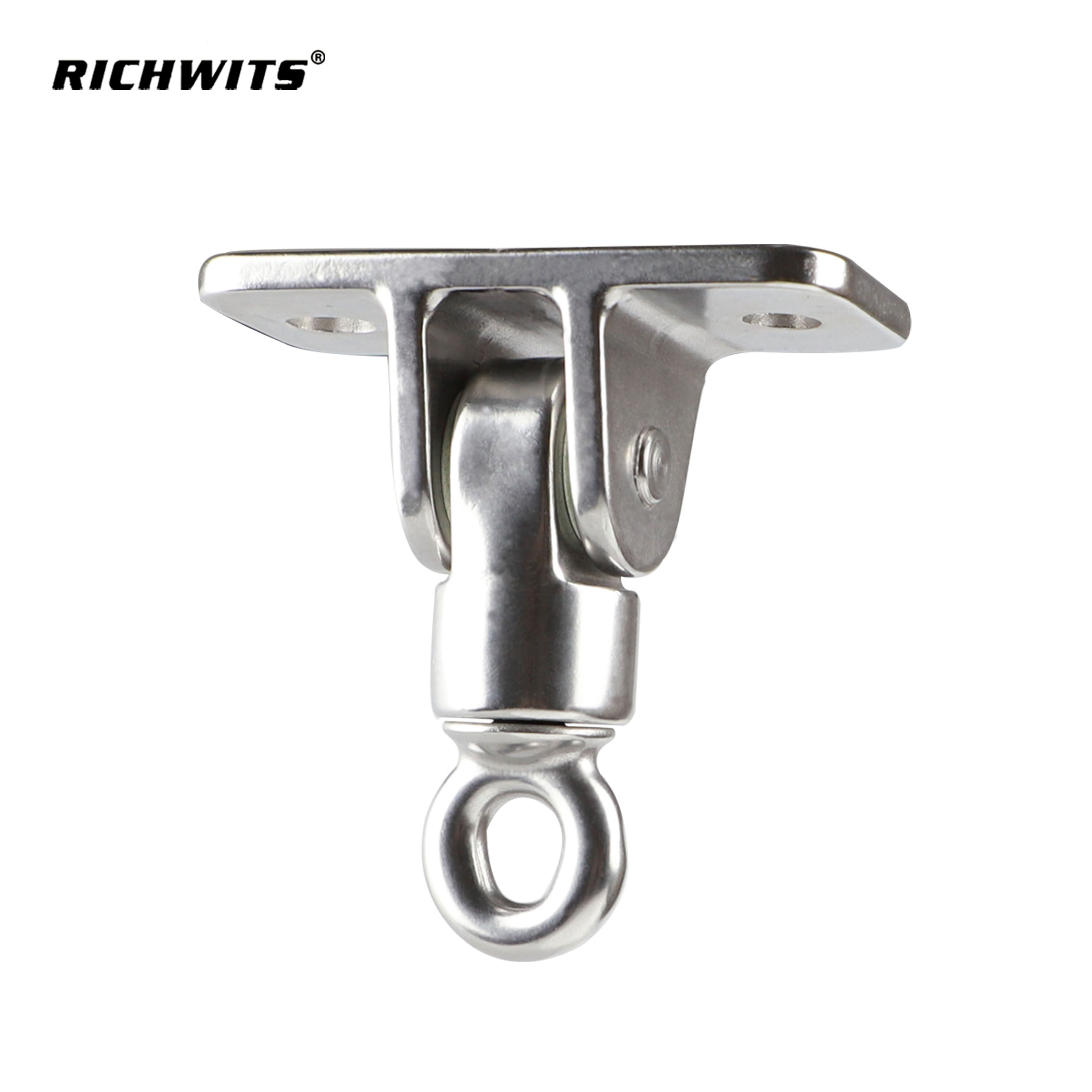  Stainless Steel 304 Marine Hardware Rotary Plate Ring Swing Frame Hammock Hang Kit