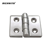 Mirror-Polished Stainless Steel 304 Steel Pad Round Four Hole Hinge