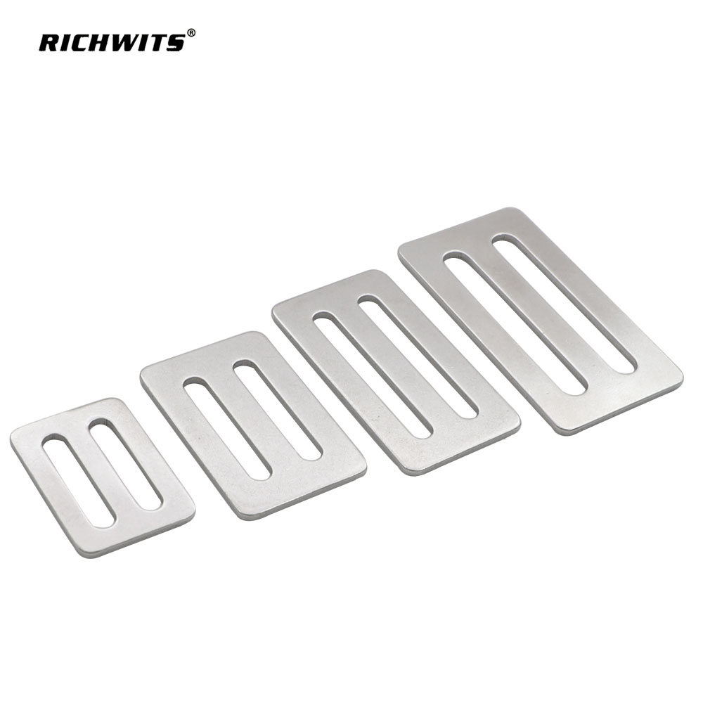 Metal Cam Buckles 304 Stainless Steel Sheet Day Shaped Webbing Buckle