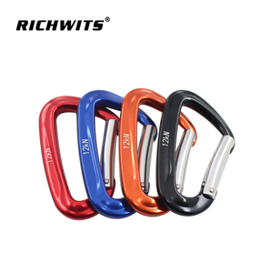 High Load-bearing Outdoor Metal 7075D 48*80 Automatic Lock Aviation Aluminum Rock Carabiner Hook