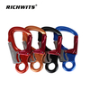Metal Outdoor 7075D Automatichook Aviation Aluminum Rock Climbing Small-mesh Hook Fixing Device Carabiner Hook73*140