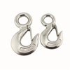 Stainless Steel Wall Heavy Duty Crane Hook Safety Latch Block Hook
