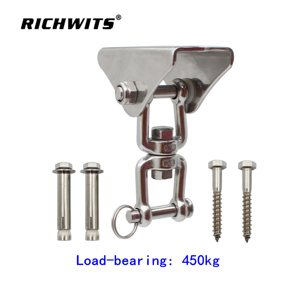 Heavy Duty Swing Hangers Stainless Steel 304 Hooks Hammock Hanging Kit Swing Set Accessories