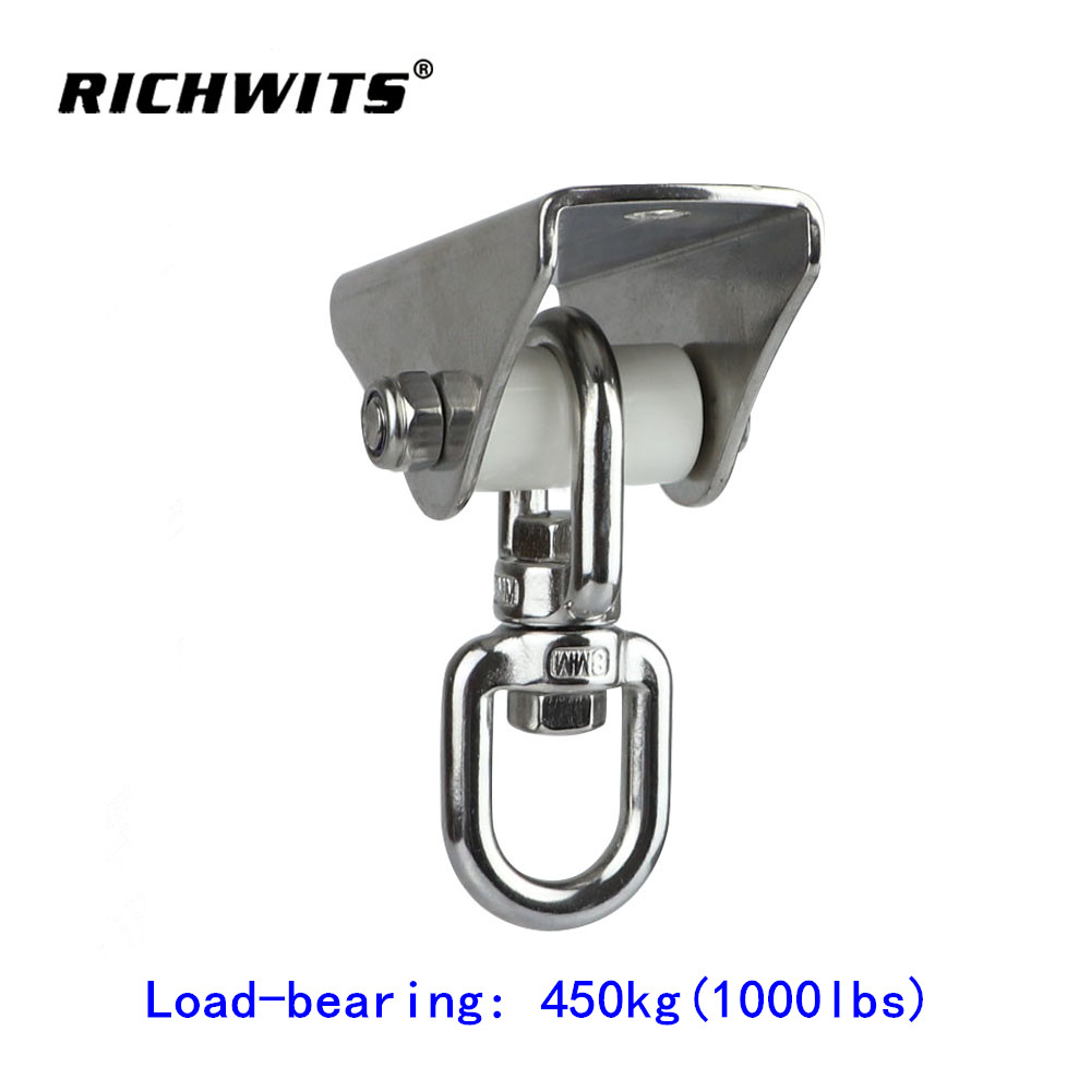 Hardware 304 Stainless Steel Ceiling Hook Swing Chair Hook Kit for Yoga, Boxing, Hammock