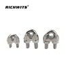 Rigging Hardware Heavy Duty Stainless Steel Cable Clips Malleable Steel Wire Clips Rope Clamp