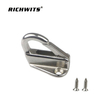 43mm Stainless Steel 316 Fending Hook Fender Spring Hook Snap Attach Rope Boat Sail Tug Ship Marine Hardware
