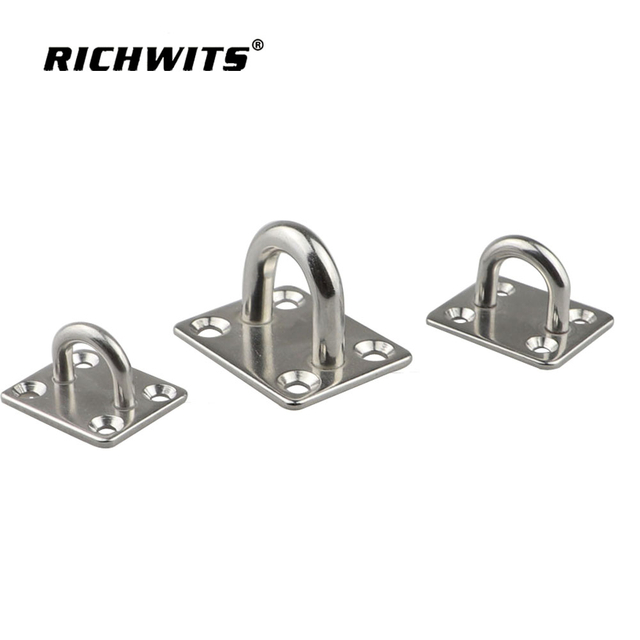 High Quality Marine Rigging Stainless Steel 304/316 Square Eye Plate and Hook for Ship