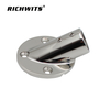  Marine Hardware Accessories 30 Degree Round Rail Base 316 Stainless Steel 
