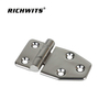 High Polished Industrial Hardware Cabinet Stainless Steel Door Window Hinge 65x118mm