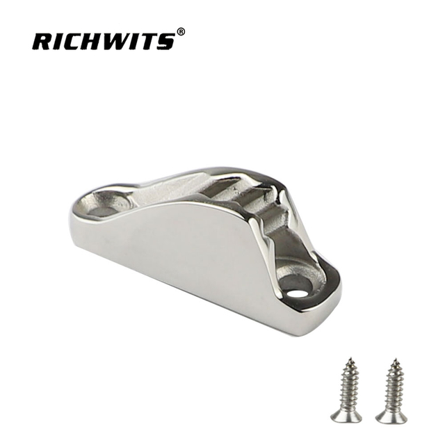 Rigging hardware stainless steel 316 heavy duty boat deck cleats 
