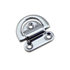 Marine Hardware High Mirror Polished Marine Boat Latch D Ring Folding Pads Eye