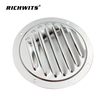 316 Stainless Steel Round Louvered Vent Cover 4 Inch 5 Inch Polish Air Vent Cover for MarineHardware