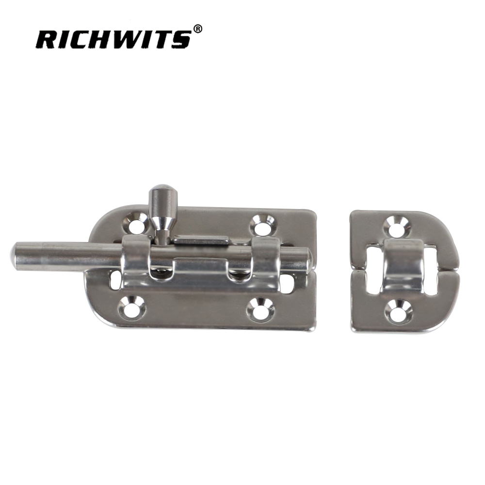 Marine Hardware Stainless Steel 316 Oblong Side Barrel Bolt Door Window Gate Latch Lock