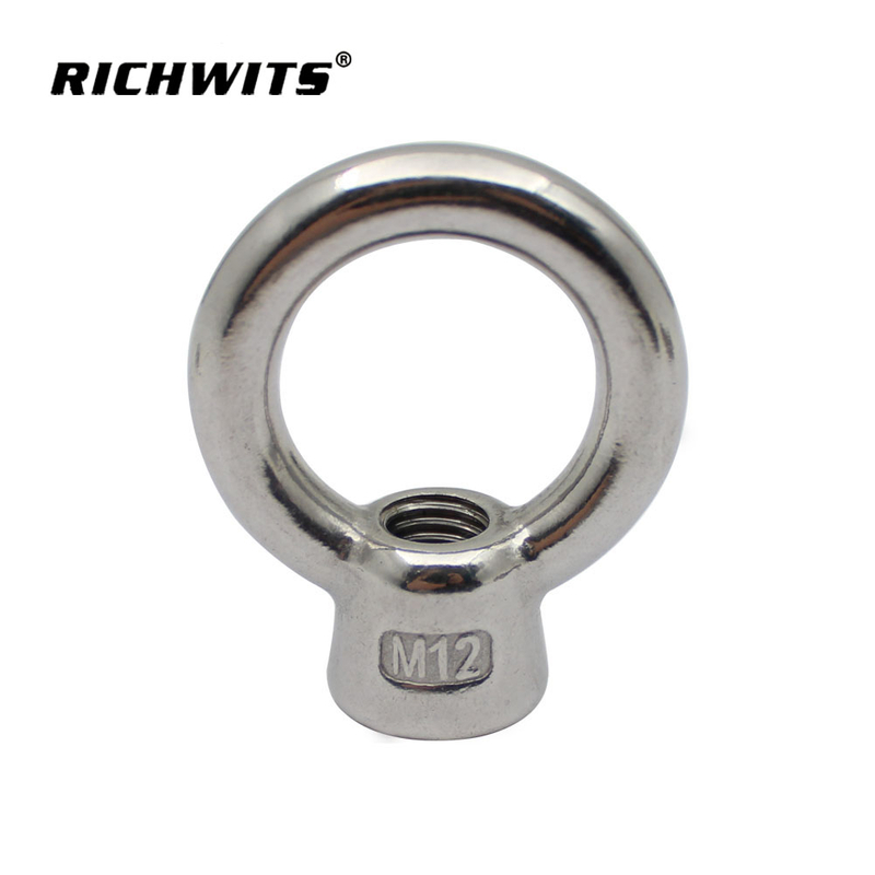 Heavy Duty Marine Lifting Eye Nuts JIS1169 Stainless Steel 304/316 Japanese Style Eye Hook Bolt
