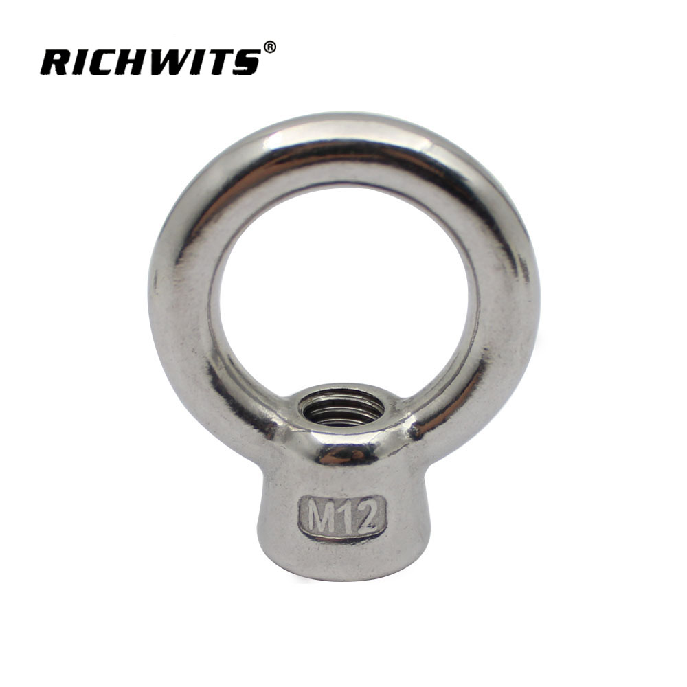 Heavy Duty Marine Lifting Eye Nuts JIS1169 Stainless Steel 304/316 Japanese Style Eye Hook Bolt