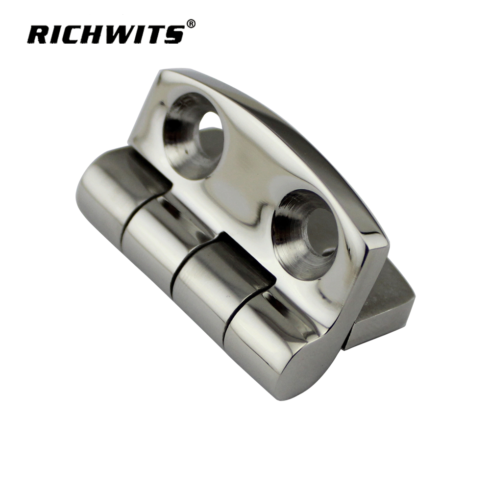 Manufacturer 38X38 mm Stainless Steel Casted Marine Hinge Cabinet Door Hatch Flat Butt Hinge