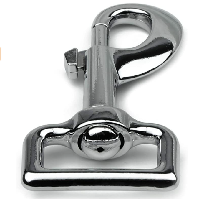 Boat Accessories Swivel Eye Snap Hook SS316 Suqre Snap Hook Single Ended Trigger Snap Clips