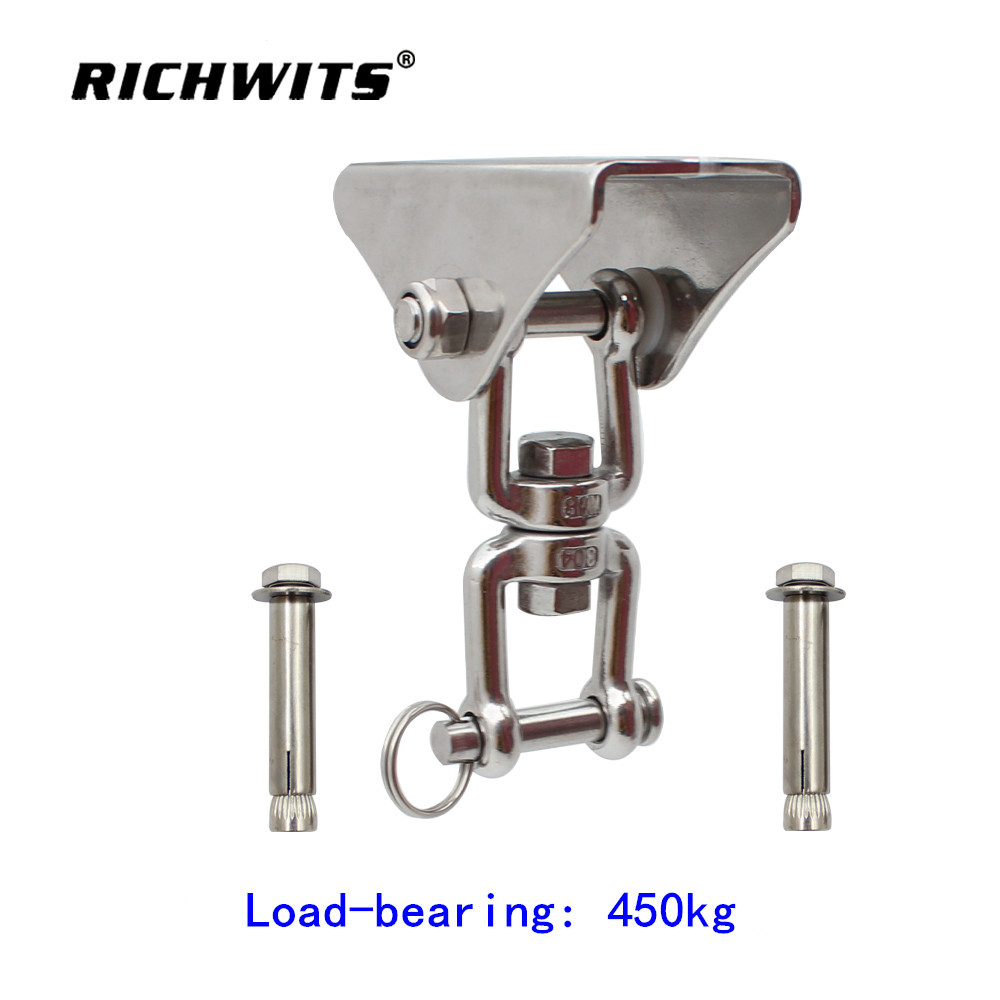 Heavy Duty Swing Hangers Stainless Steel 304 Hooks Hammock Hanging Kit Swing Set Accessories