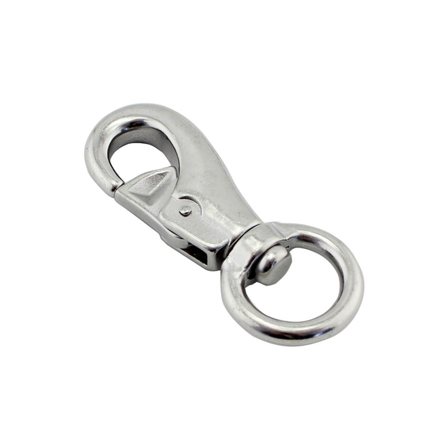 Carabiner Spring Snap Hook 316 Stainless Steel Bull Swivel Snap Hook
