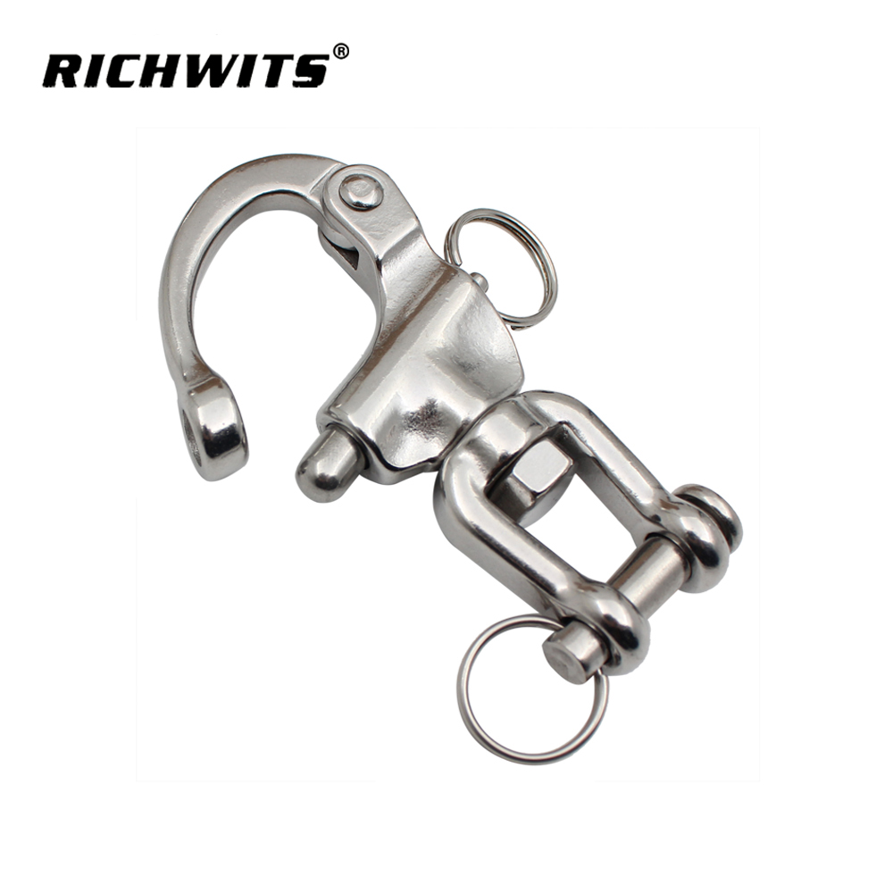 Swivel Jaw Snap Shackle Rigging Hardware Stainless Steel 316 Shackle 