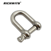 Marine Hardware Stainless Steel 304 Shackle Jis Type D Shackle for Ship Yacht RV.