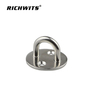 Marine Boat Hardware 304/316 Stainless Steel Pad Eye Plate Round Eye Pad Plate 5mm/6mm/8mm