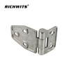 High Polished Industrial Hardware Cabinet Stainless Steel Door Window Hinge 65x118mm