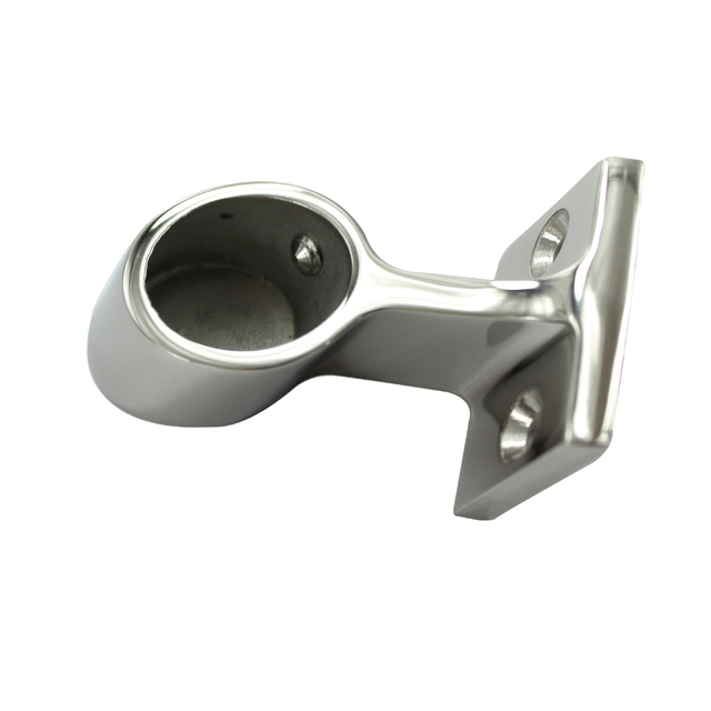Marine Grade 316 Stainless Steel Boat Handrail Fitting Center Front Tail Stanchion