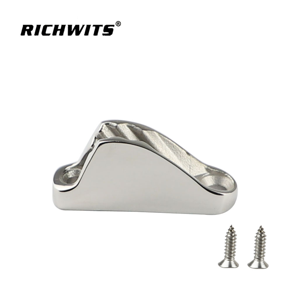 Rigging hardware stainless steel 316 heavy duty boat deck cleats 