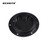 Round Deck Inspection Accessories Hatch Cover Plastic White Boat Screw Out Deck Inspection Plate for Boat Yacht Marine