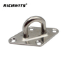 Rigging Hardware Stainless Steel 304 or 316 Diamond Pad Eye Plate 5/6/8/10mm