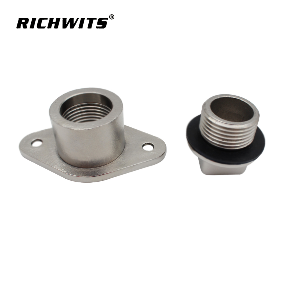 Marine Stainless Steel Diamond Garboard Drain Plug