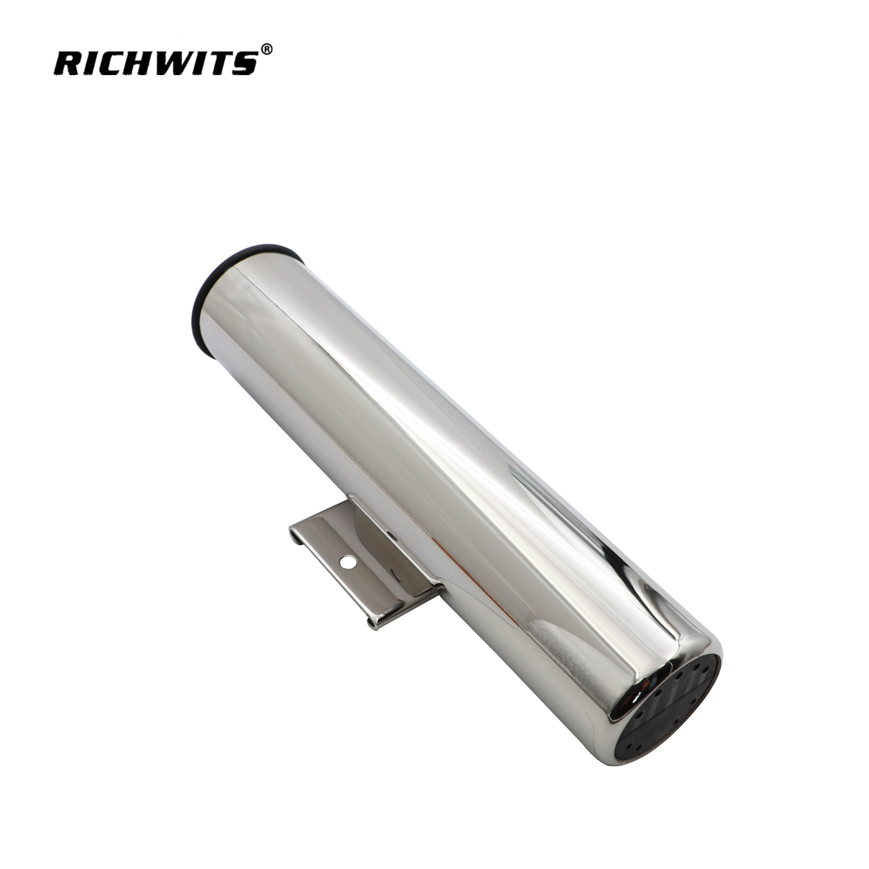 Stainless Steel Fishing Rod Cylinder, Fishing Rod Socket, Fishing Rod Yacht Accessories